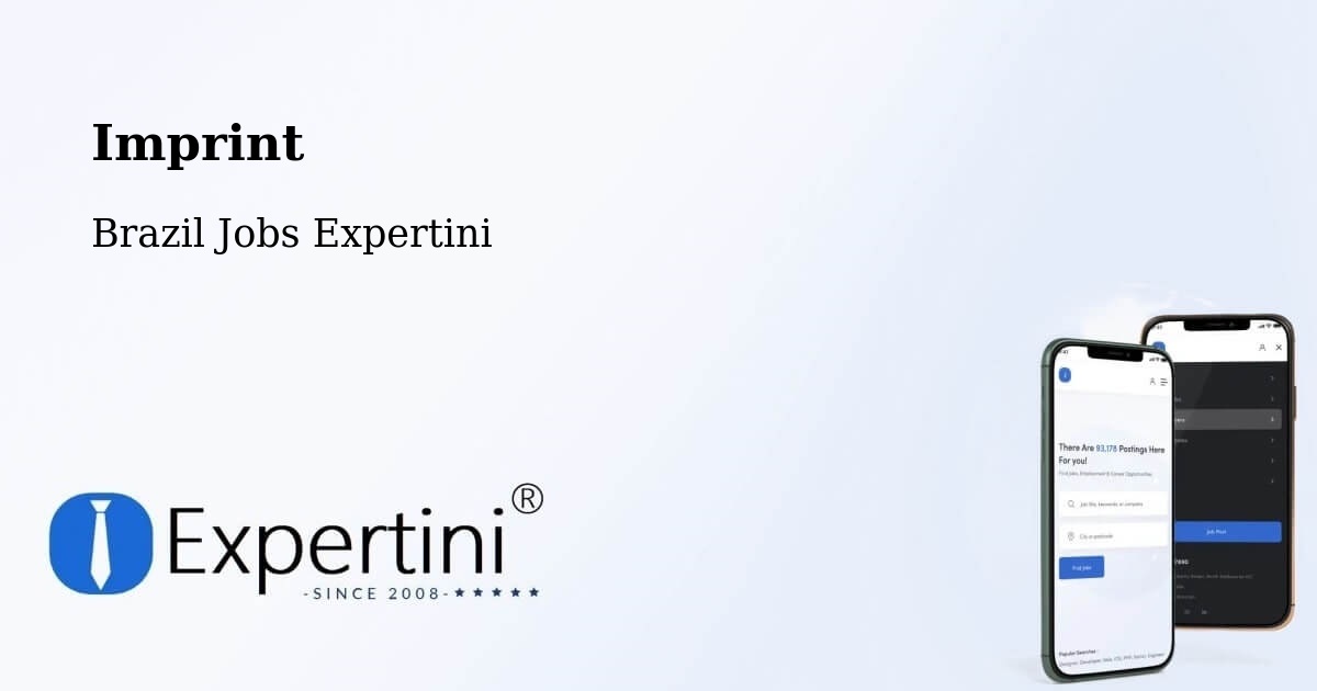 Imprint – Dourados - Brazil Jobs Expertini